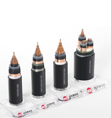 China 6/10 KV XLPE Insulated Underground Medium Voltage Power Cable 3 Core To IEC 60502 for sale