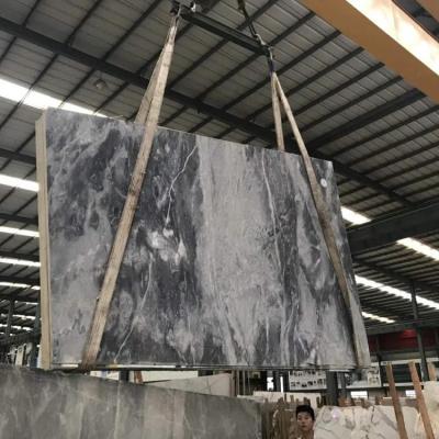 China Modern Italian Carrara Gray Marble , Nuvolato Classico Gray Marble for sale