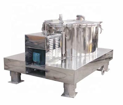 China Solid Liquid Separation Stainless Steel Bag Lifting Top Discharge Liquid Filter Basket Centrifuge for sale