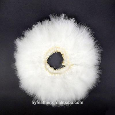 China Best Decoration Feather Horng Shya HP-79 Material Turkey Marabou Stringed 5-6in 1yd Dyed Marabou Feather Turkey for sale