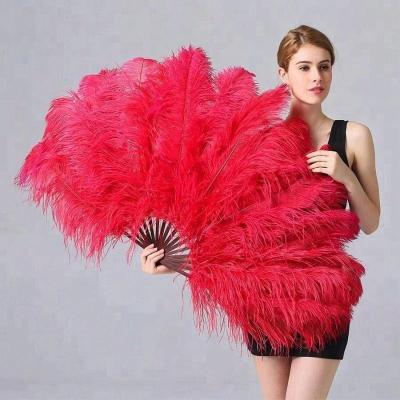 China Decoration feather material. For Handcraft Feather The White Ostrich Wing Plumes Feather Ostrich Feather Sprime Femina for sale