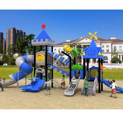 China Large Durable Outdoor Playground Equipment Plastic Kids Outdoor Kids Playground for sale