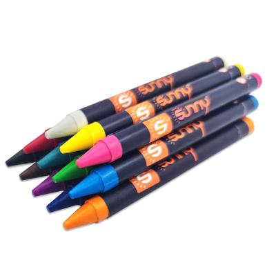 China Extra 100 Colors Smooth Silky Gel Crayon For Kids Painting Super Smooth Writing Wax Crayon for sale