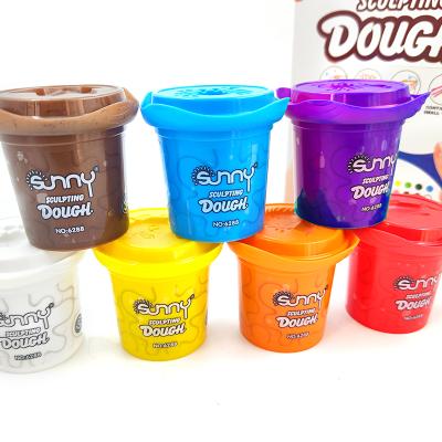 China TOYS Play Dough Factory Wholesale First Educational Toys 8 Colors Bucket Game Dough for sale