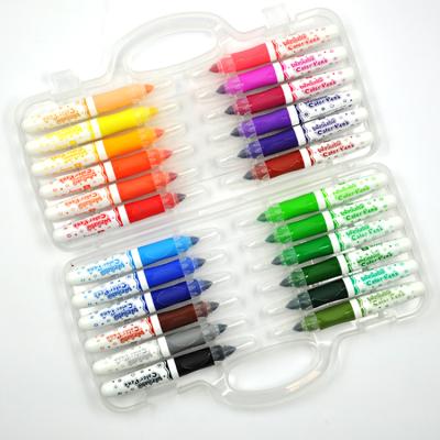 China Permanent Marker 3+ Color Sketch Marker Pen 24 Colors Pen Marker for sale