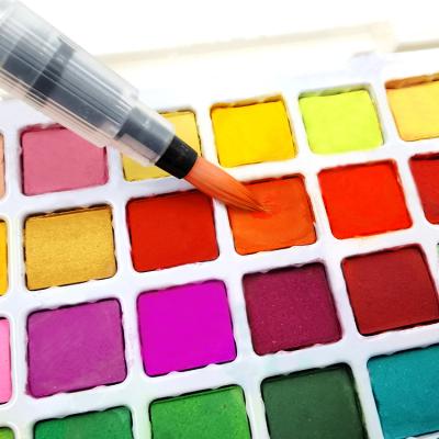 China High Quality OEM 3+ Water Colors Paint Set with Brush for Kids Painting for sale