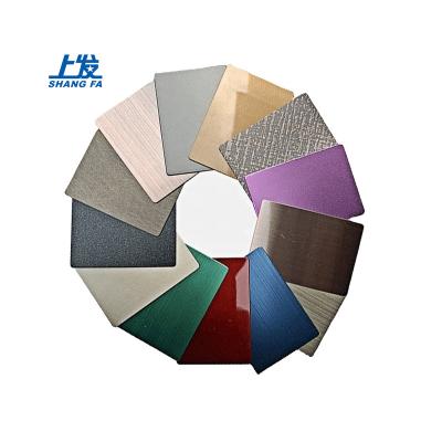 China Decorative Square Decoration 200 /300/400 Series Color Stainless Steel Plate Sheet for sale