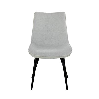 China Modern Wholesale Cheap Comfortable  Dining Chairs Modern Velvet Living Room Chair With Steel Legs for sale