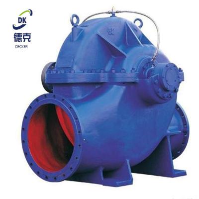 China Drinking Water Treatment Double Suction High Flow Drainage Wear Resistant Slurry Pump Centrifugal Electric Drainage Pump for sale