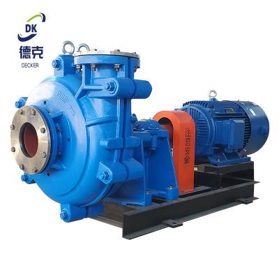 China Abrasive Tailing Slurry Gland Horizontal Joint Mining Dredging Pump for sale