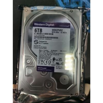 China Hdd WD Wd62purz 6TB SATA 6Gb/s HDD Hard Drives Hard Drive for sale