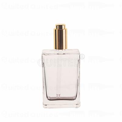 China Personal Care Factory Direct Sale 5ml 15ml 20ml 30ml Square Essential Oil Dropper Rectangular Glass Bottle for sale