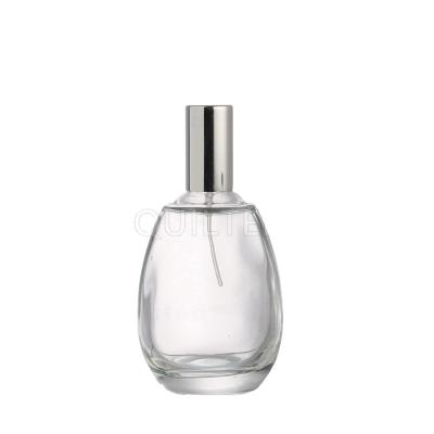 China New Design Cosmetic Luxury Empty Perfume Bottles Hot Selling Transparent Perfume Bottle With Sprayer for sale