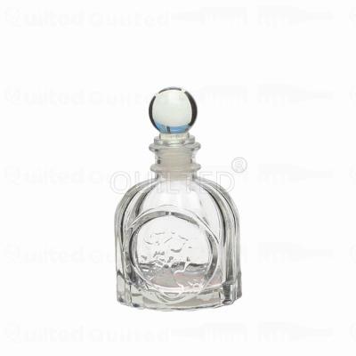 China Cosmetic factory supplies 100ml spherical glass diffuser bottles for aromatherapy bottles for sale