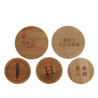 China Non Spill Storage Glass Candle Jars With Smoked Wood Lids For Candle Making Haodexin Corks Corks Base Caps Lids Bamboo Candle Holders for sale