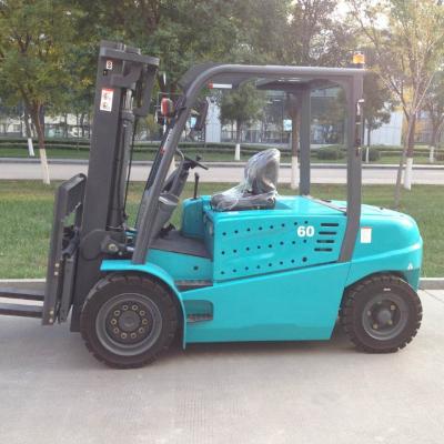 Κίνα 6 Forklift εναλλασσόμενου ρεύματος τόνου ηλεκτρικός τύπος ισχύος της μπαταρίας φορτηγών με την ανύψωση του ύψους 6000mm προς πώληση