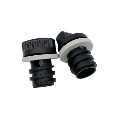 China Cooler Accessories Silicone Rubber Screw Modern Standard Plastic Drain Plug for sale