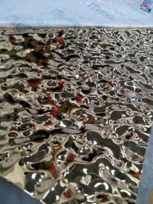 Chine Épaisseur ondulée du plafond 20mm de plat de miroir d'acier inoxydable imperméable à vendre