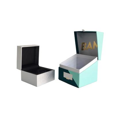 China New Materials Fashion Gift Paper Box Recycled Luxury Cardboard Boxes For Jewelry Jewelry Set Packaging for sale