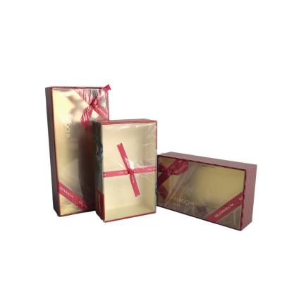 China Recycled Materials Fast Delivery Cardboard Boxes Paper Jewelry Packaging Gift Box With Ribbon for sale