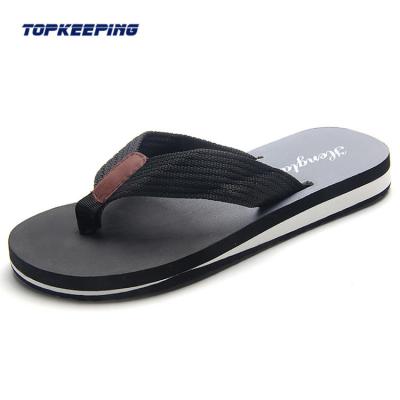 China Fashion Trend 1E0022 Cheap High Quality EVA Flip Flop Beach Men for sale