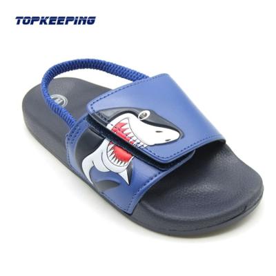 China Fashion trend 2E0040 summer stretching child running single strap kid boy waterproof slide slipper sandal for sale