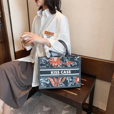 China New KISSCASE Eco-Friendly Handbags For Women Polynesian Hawaiian Luxury Handbag Fashionable Floral Flower Print Custom Handbags for sale