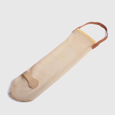 China New Style Viable Garlic Ginger Hanging Storage Bag Mesh Bag Kitchen Onion Potato Storage Bags for sale