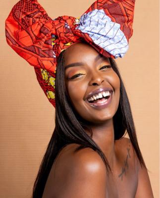 China MASTER ENVELOPE AKA MASTER LINK TURBAN luluandlucy printhead african wrap for sale