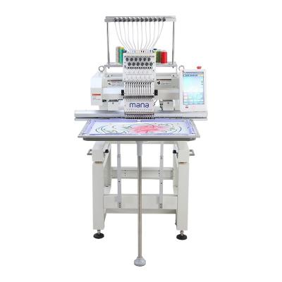 China Garment Shops Single Head Embroidery Machine Cap Embroidery Machine High Speed ​​Automated Flat Embroidery Sewing Machine for sale