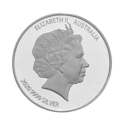 China Worldwide Wholesale 2020 9999 Silver Plated Custom Australian Soft Enamel Invention Metal Used in Souvenir Coins for sale