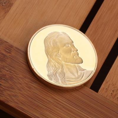 China Worldwide High Quality Jesus Commemorative Coin Religious Coins For Remembrance for sale