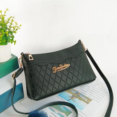 China High quality brand chinnes factory fashion wholesale ladies solid handbag in stock shopping bag for sale