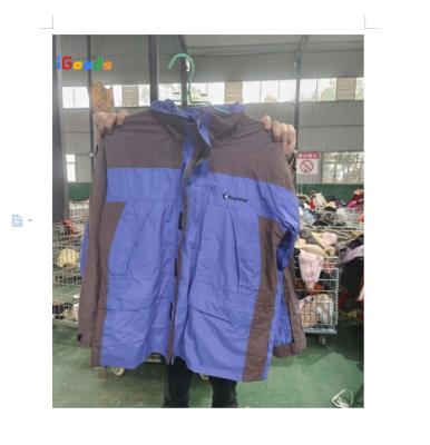 China High quality men's winter jacket used clothes bullets wholesale used jacket second-hand clot for sale