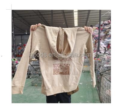 China Wholesale high quality men's hoodies sweatshirts used clothing bullets clothing used for sale