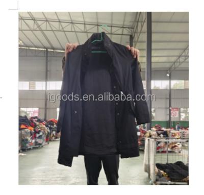 China High quality used anorak custom made loose anorak men pullover hooded jacket winter use jacket mens used clothes for sale