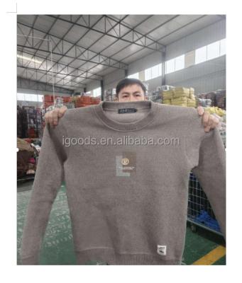 China High quality korean high quality branded selected second hand woolen original used men women clothes apparel sweater in bales for sale