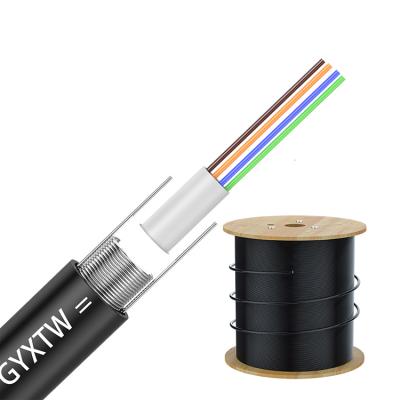 China FTTH GYXTW 12 Core Outdoor Fiber Optic Fiber Optic Cable for sale