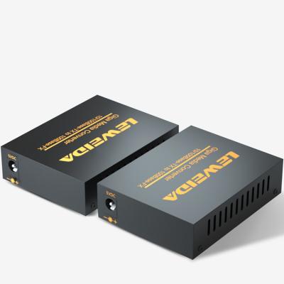 China Ftth Optical Media Converter 100/1000Mbps RJ45 Single Mode Single Fiber 20KM SC for sale