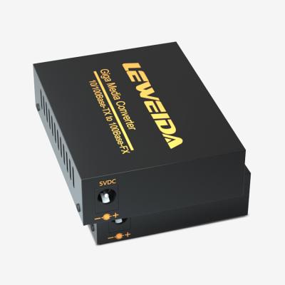 China Good Quality Ftth Base SM Fiber 10/100m SFP Fiber Optic Single Slot Fiber Optic Media Converter for sale