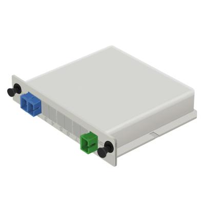 China FTTX Fiber Optic Type SC APC Connector PLC System FTTH Fiber Insert Splitter for sale