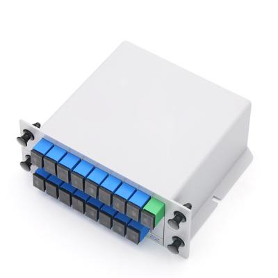 China Wholesale FTTX System Factory 1x8 1x16 Insert Type PLC Optical Splitter for sale