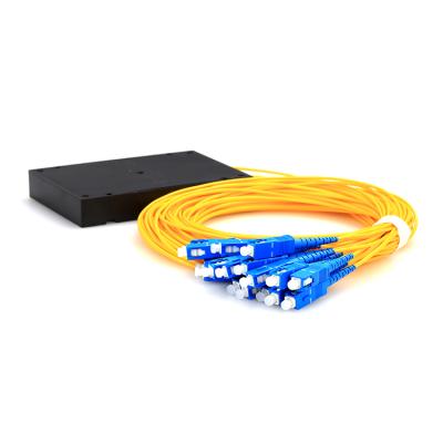 China FTTH FTTB FTTX network factory direct sale good transmission 1*64 splitter fiber optic splitters for sale