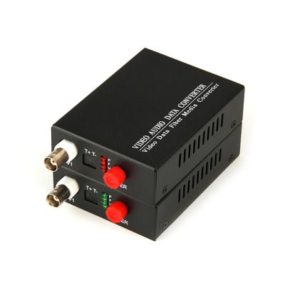 China Ftth 1Ch 1080P CVI/AHD Converter Fiber Optic to BNC Digital Converter Video Fiber Optic Transmitter and Receiver for sale