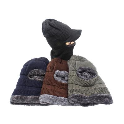 China Head Cold Time Beanie Brim Winter Hats With Flexible Neck Guard for sale