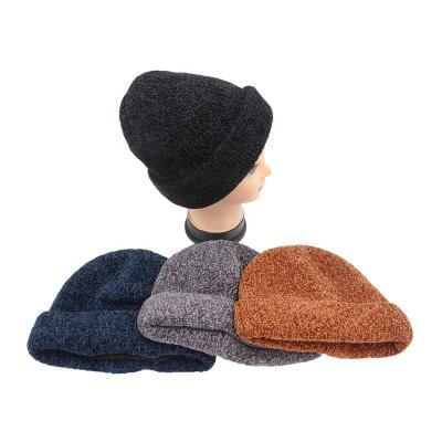 China Commoners Chenille Skull Cap with Sherpa Fleece Lining for sale