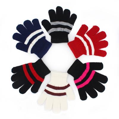 China Warm Stretchy Knitted Magic Gloves Kid Boy Girl Children Gloves Daily Life Winter Gloves for sale