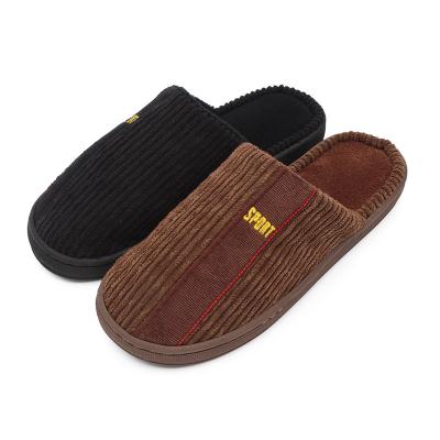 China Anti-slippery Breathable Washable Warm Men Machine Winter Indoor Slippers for sale