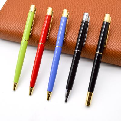 China office & School Pen Promotional Metal Aluminum Customized Pen Ball Point Pen Ballpoint pen with custom logo for sale