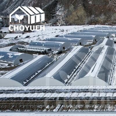 China OEM ODM Invernadero solar comercial con alta resistencia a la lluvia en venta